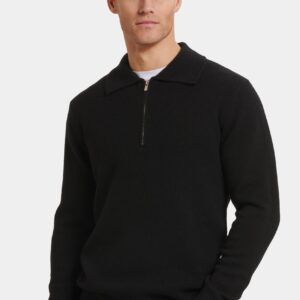 THE COMPONE QUARTER ZIP POLO